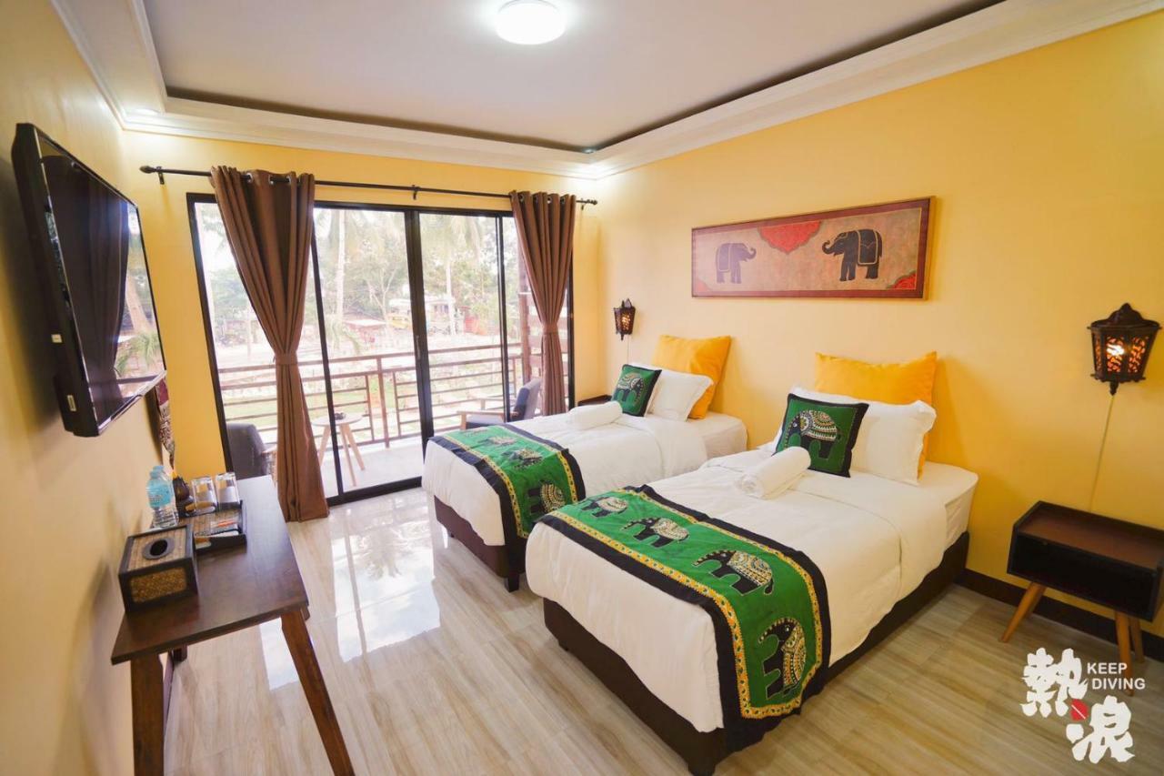 热浪潜水度假村 Keep Diving Resort Bohol Exterior foto